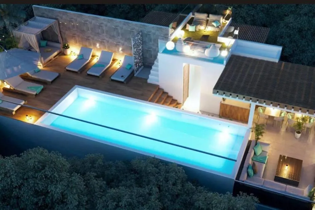 公寓 普拉亚卡门Casa Menta* Luxury Studio *Free Bike *Speed Wi-Fi!公寓