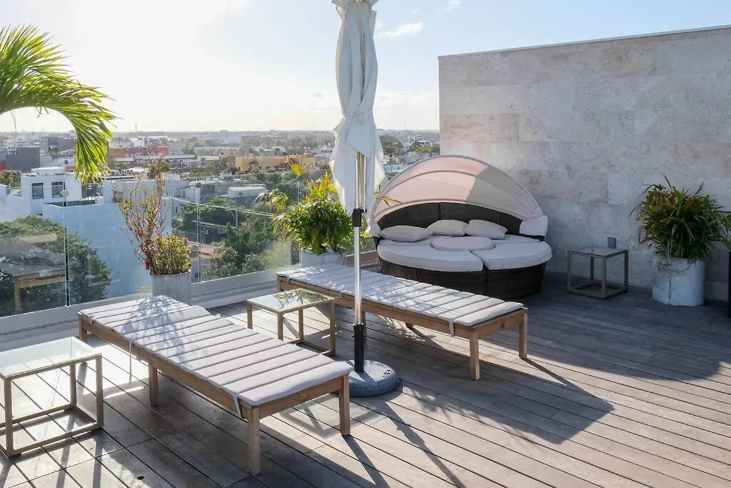普拉亚卡门Casa Menta* Luxury Studio *Free Bike *Speed Wi-Fi!公寓 0*, 普拉亚卡门 墨西哥