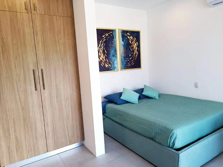 公寓 普拉亚卡门Casa Menta* Luxury Studio *Free Bike *Speed Wi-Fi!公寓 墨西哥